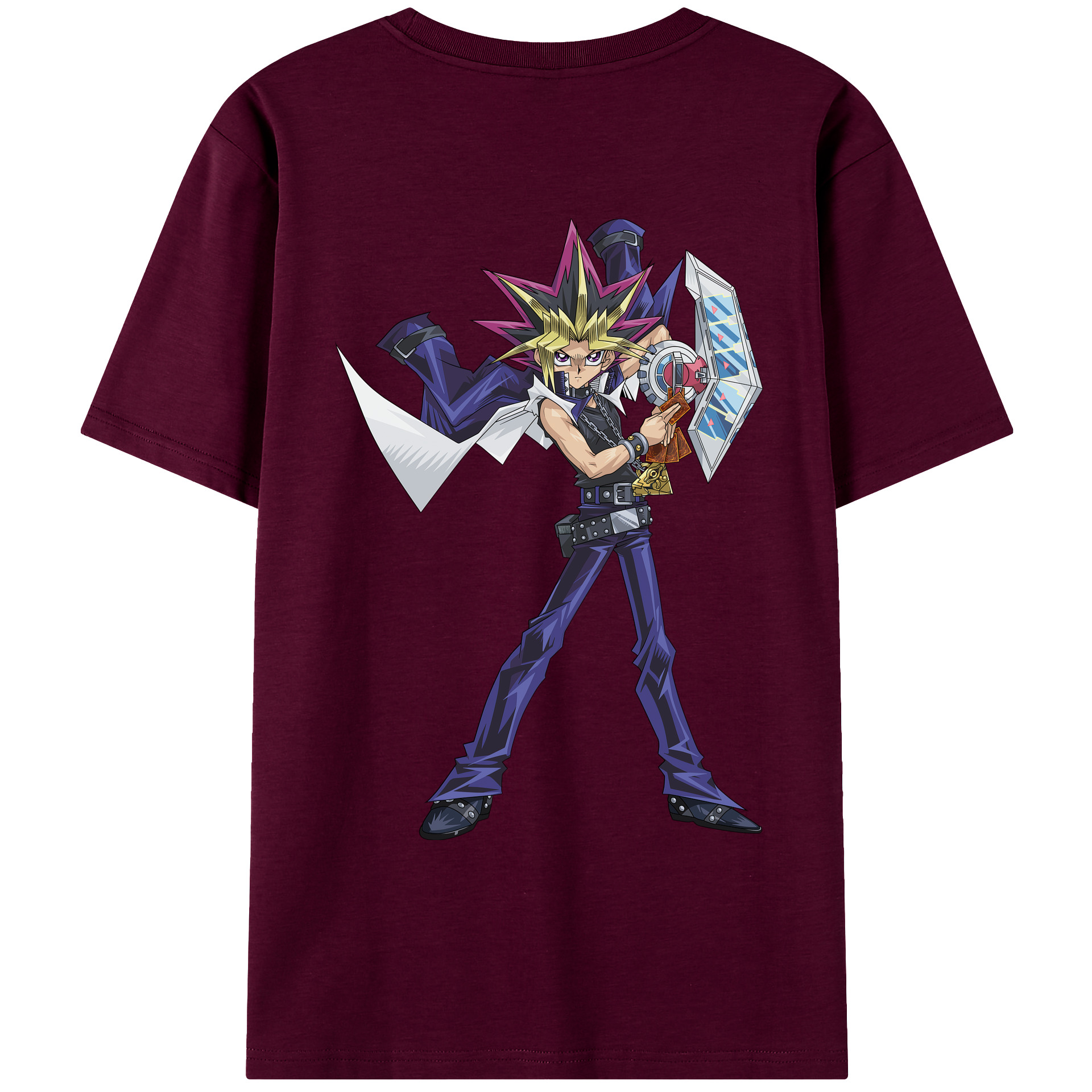 遊☆戯☆王 Yu-Gi-Oh! レディース半袖Tシャツ(バックプリント)